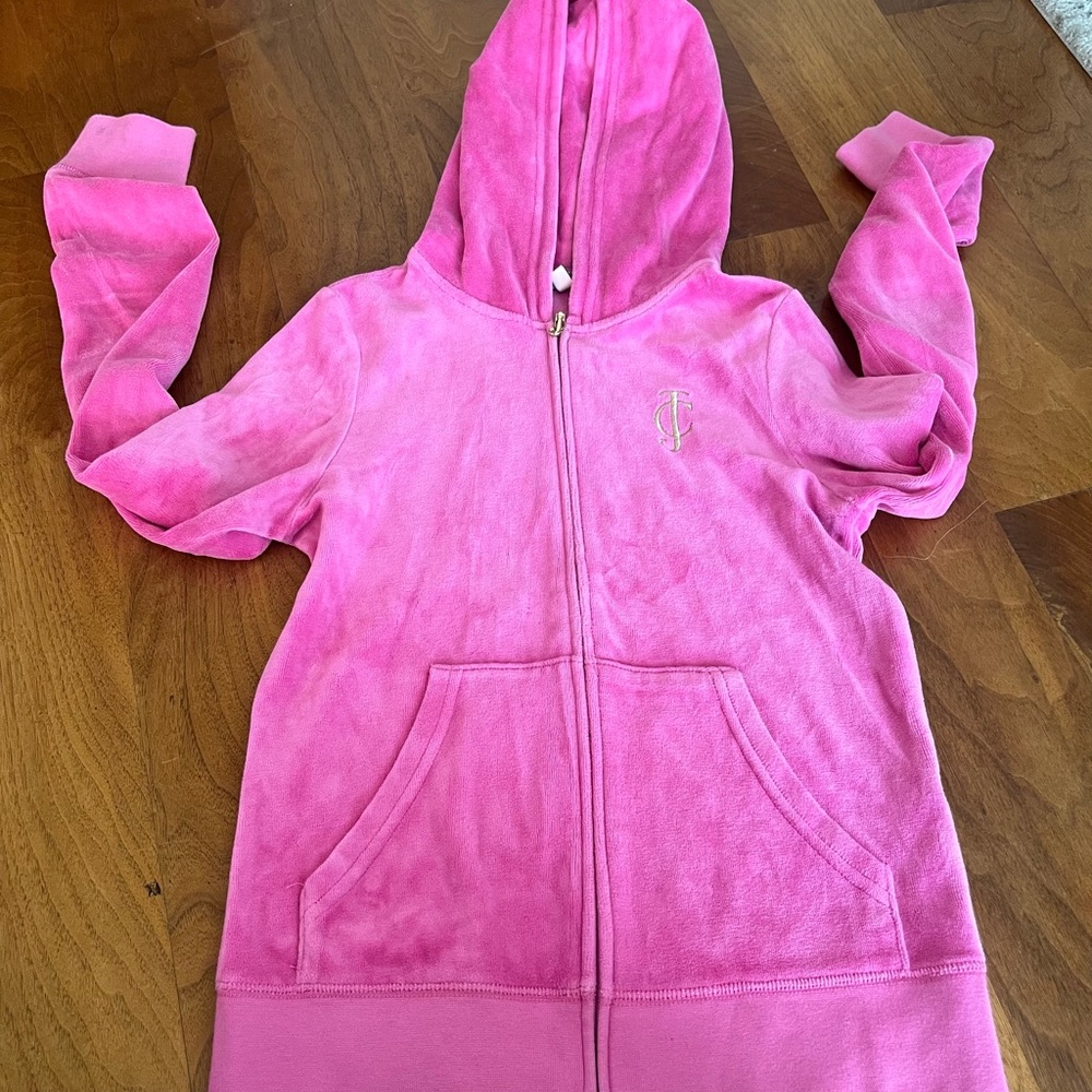 JUICY FULL ZIP HOODIE SMALL